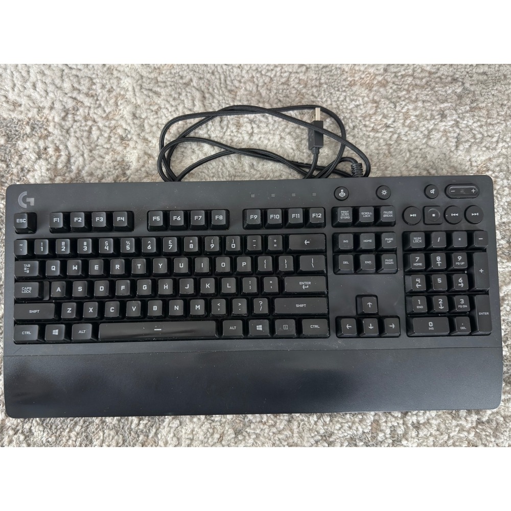 Logitech G213 Prodigy Wired RGB Gaming Keyboard Black